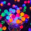 Цветни соларни лампи за двор или градина с  LED крушки