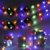 Цветни соларни лампи за двор или градина с  LED крушки