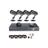 Комплект 4 камери + DVR, CCTV