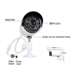 Комплект за видеонаблюдение с 4 HD камери и DVR, AHD, IR Комплект за видеонаблюдение с 4 HD камери и DVR, AHD, IR