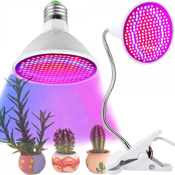 Лампа за растения с 200 LED светлини, 30W 