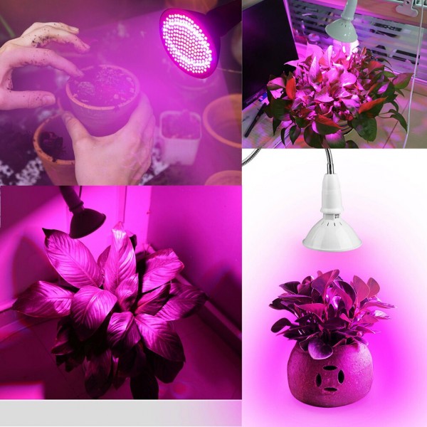 Лампа за растения с 200 LED светлини, 30W 