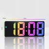 LED часовник с функция будилник, RGB подсветка