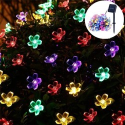 Соларни LED Лампички - Цветенца 100 бр. 12 метра!