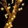 Соларни LED лампички във формат на цветенца