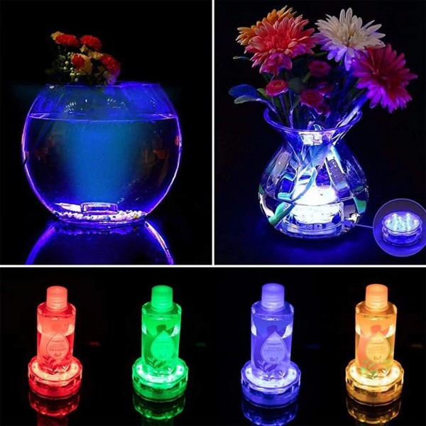 Водоустойчива LED лампа RGB с дистанцинно