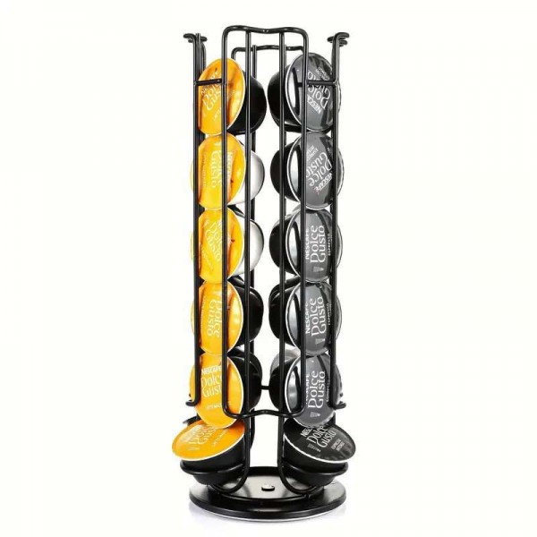 Поставка за капсули Dolce Gusto с въртящ се механизъм
