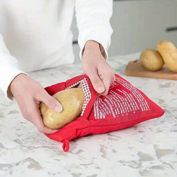 Торбичка за приготвяне на картофи в микровълнова печка