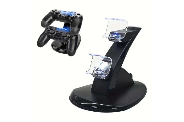 Стойка и зарядно за PS4 джойстици