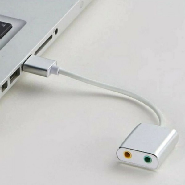 Външна USB звукова карта YQ-6 