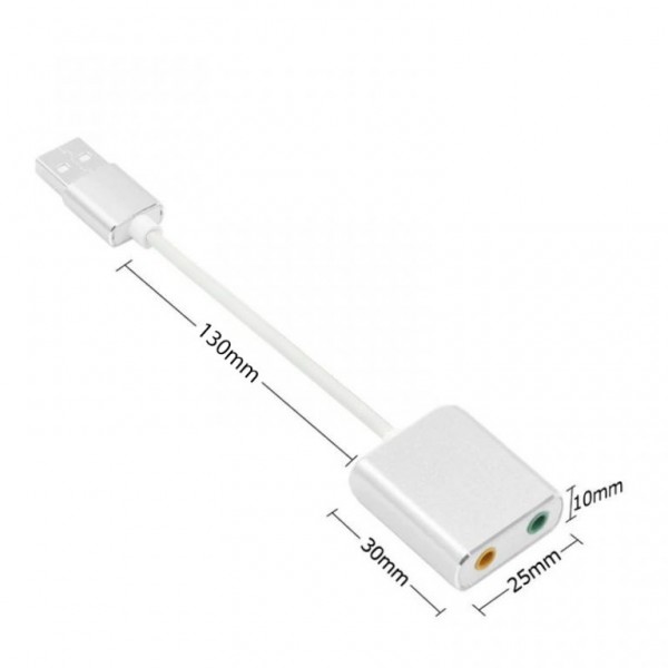 Външна USB звукова карта YQ-6 