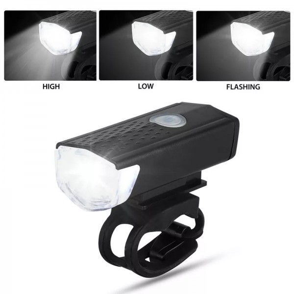 LED фар и стоп за велосипед USB