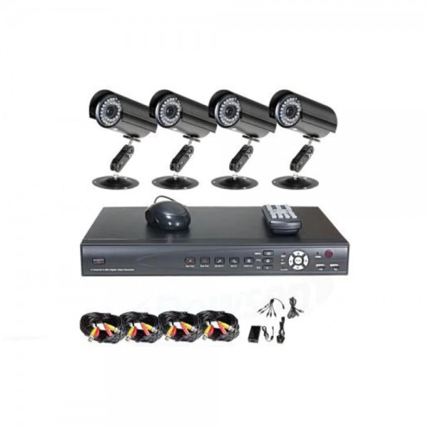 Комплект 8 камери + DVR, CCTV