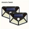 2 броя соларни лампи с 100 LED
