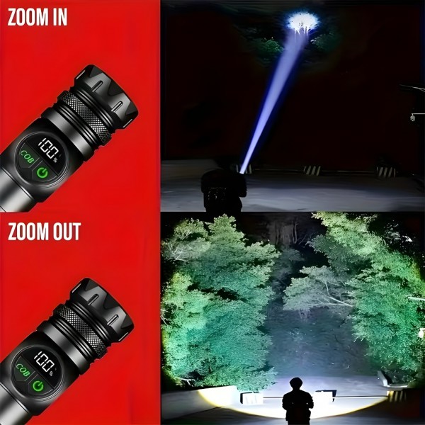 Мощен тактически LED фенер 