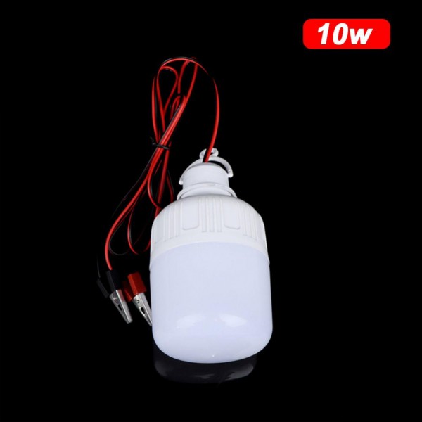 LED Лампа 10W с щипки за захранване
