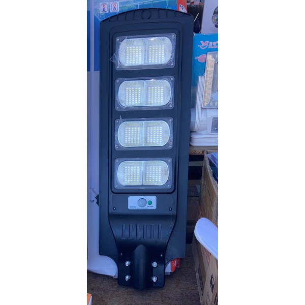 Соларна LED лампа със сензор за движение 360W (8 секции)
