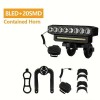 Супер мощен LED фар за велосипед с клаксон 