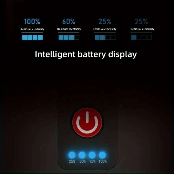 Супер мощен LED фар за велосипед с клаксон 