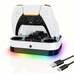 Станция за зареждане на PlayStation 5 контролери (PS5)