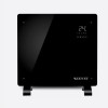 Черен стъклен конвектор Zenet 523, подов и стенен конвектор 1000W
